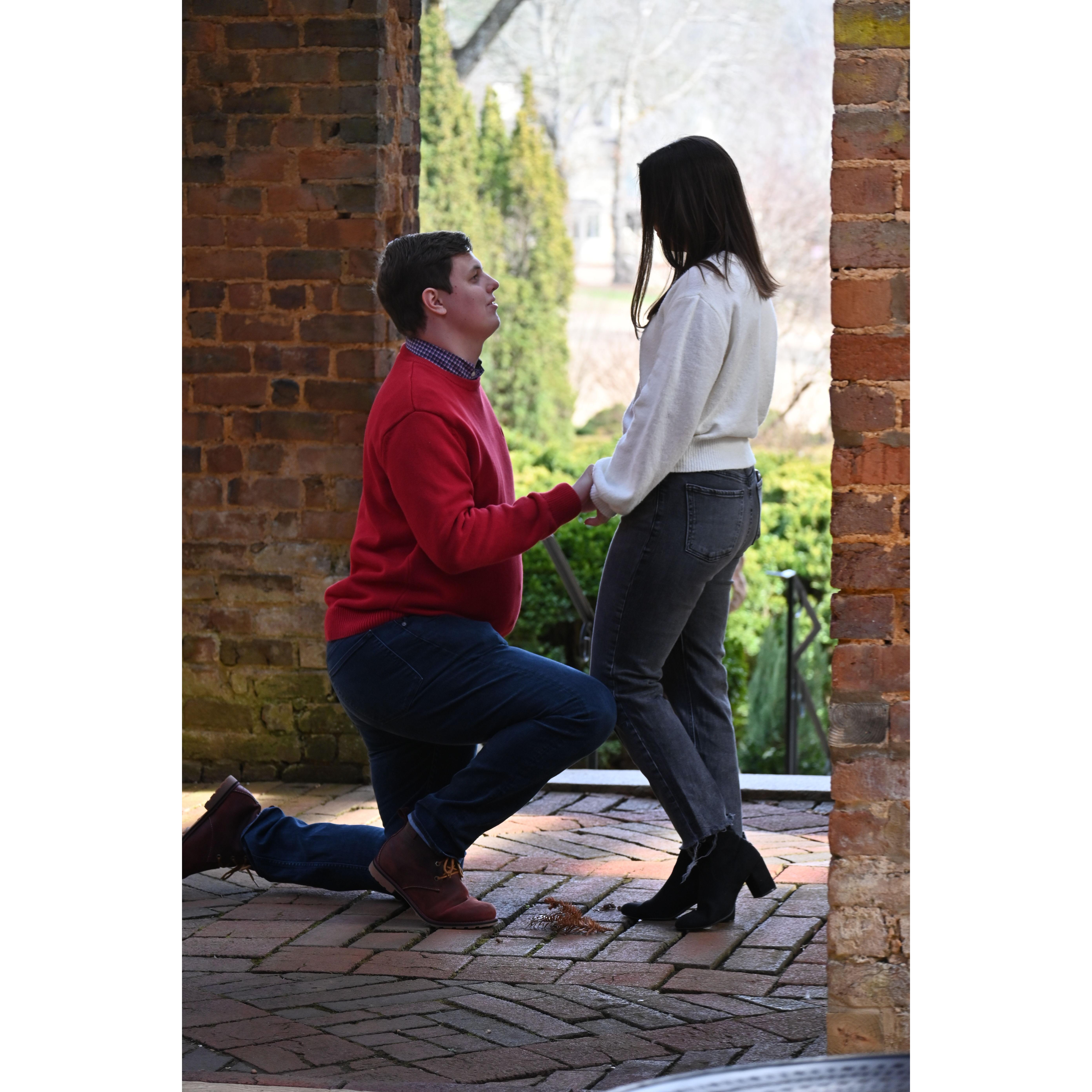 Where Jake proposed