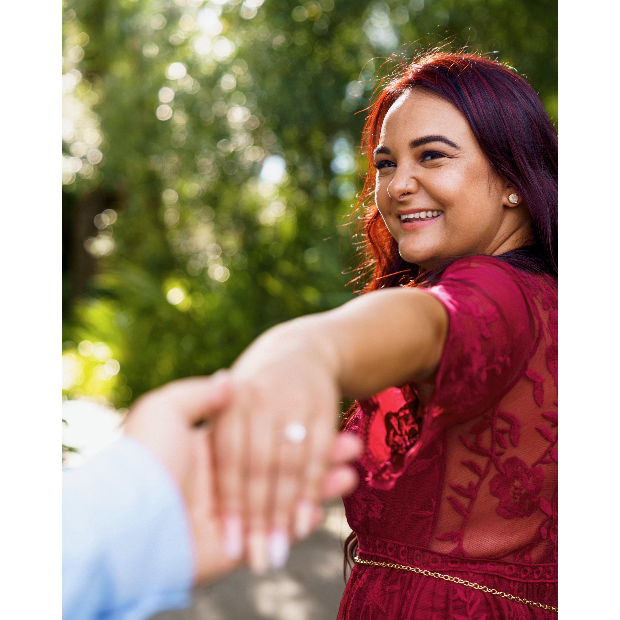 Some of our favorites from our Celebratory Engagement Photo Shoot!
