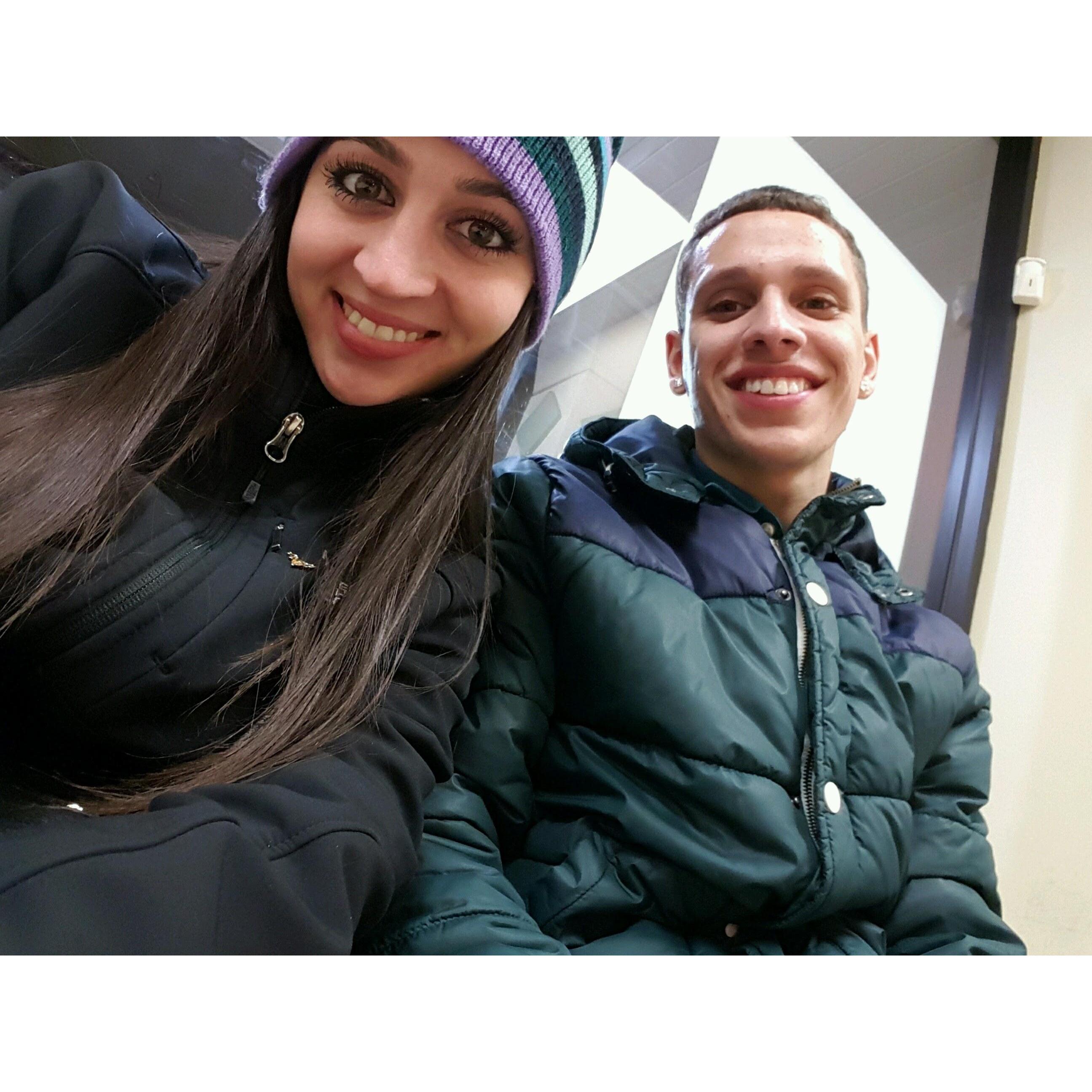 Our First picture together 2016!