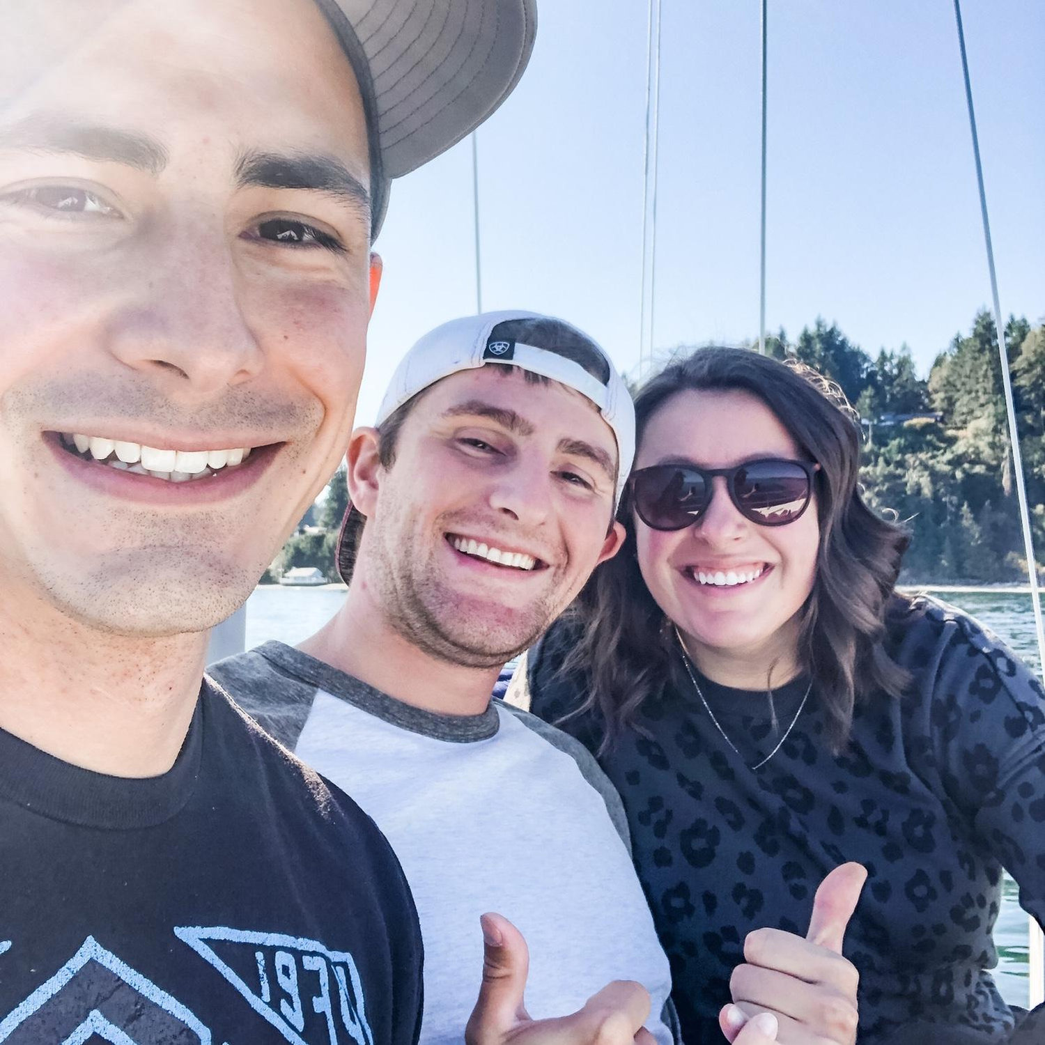 First time sailing!