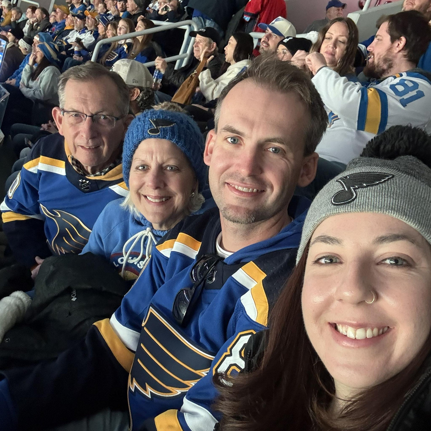 Home game for Josh's birthday!