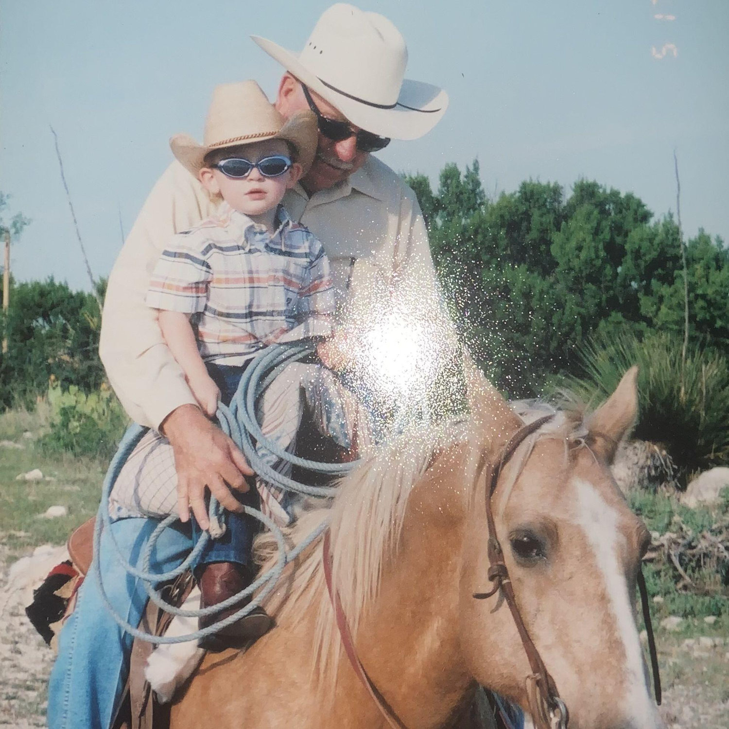 Carson and his Grandad