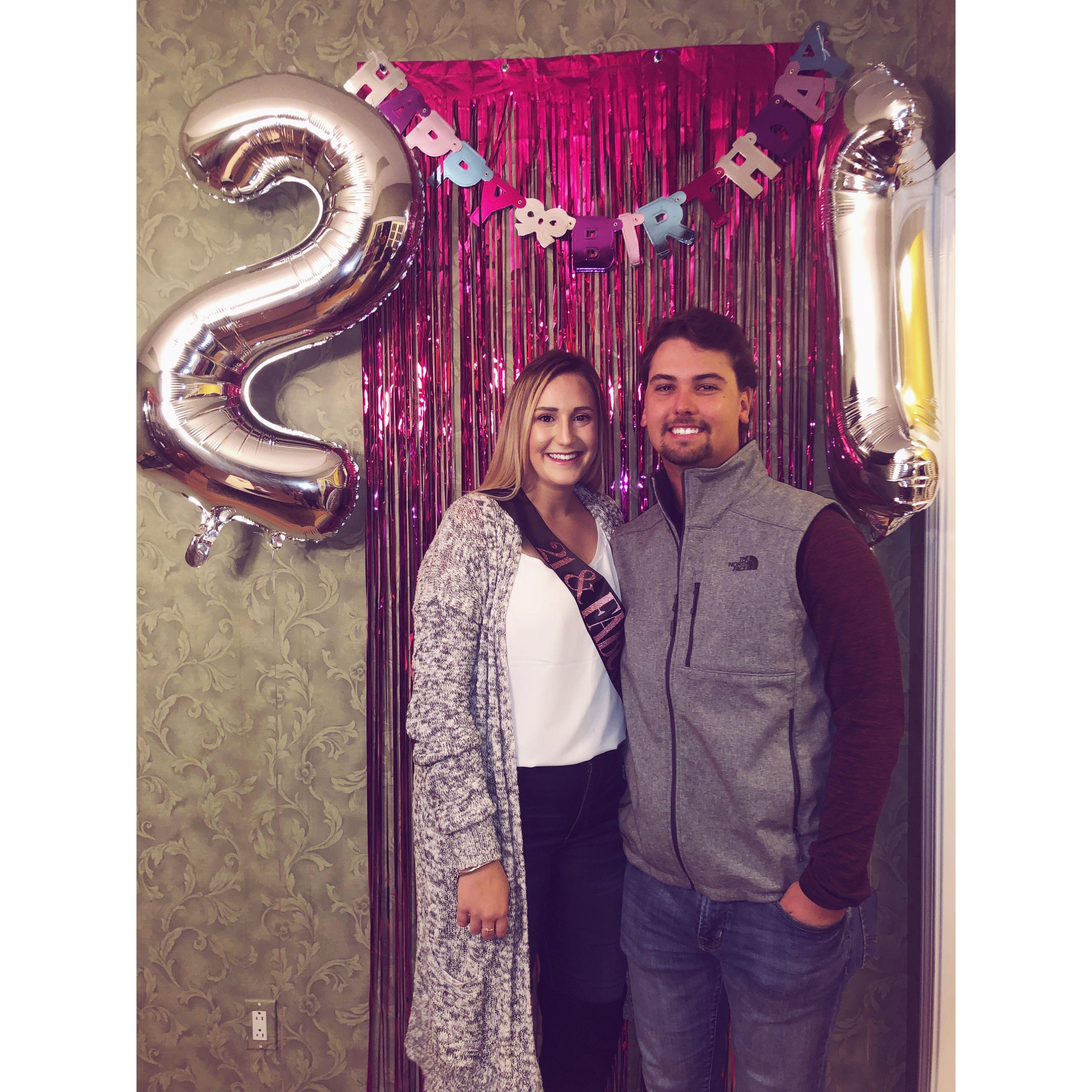 2018 the year we both turned 21!