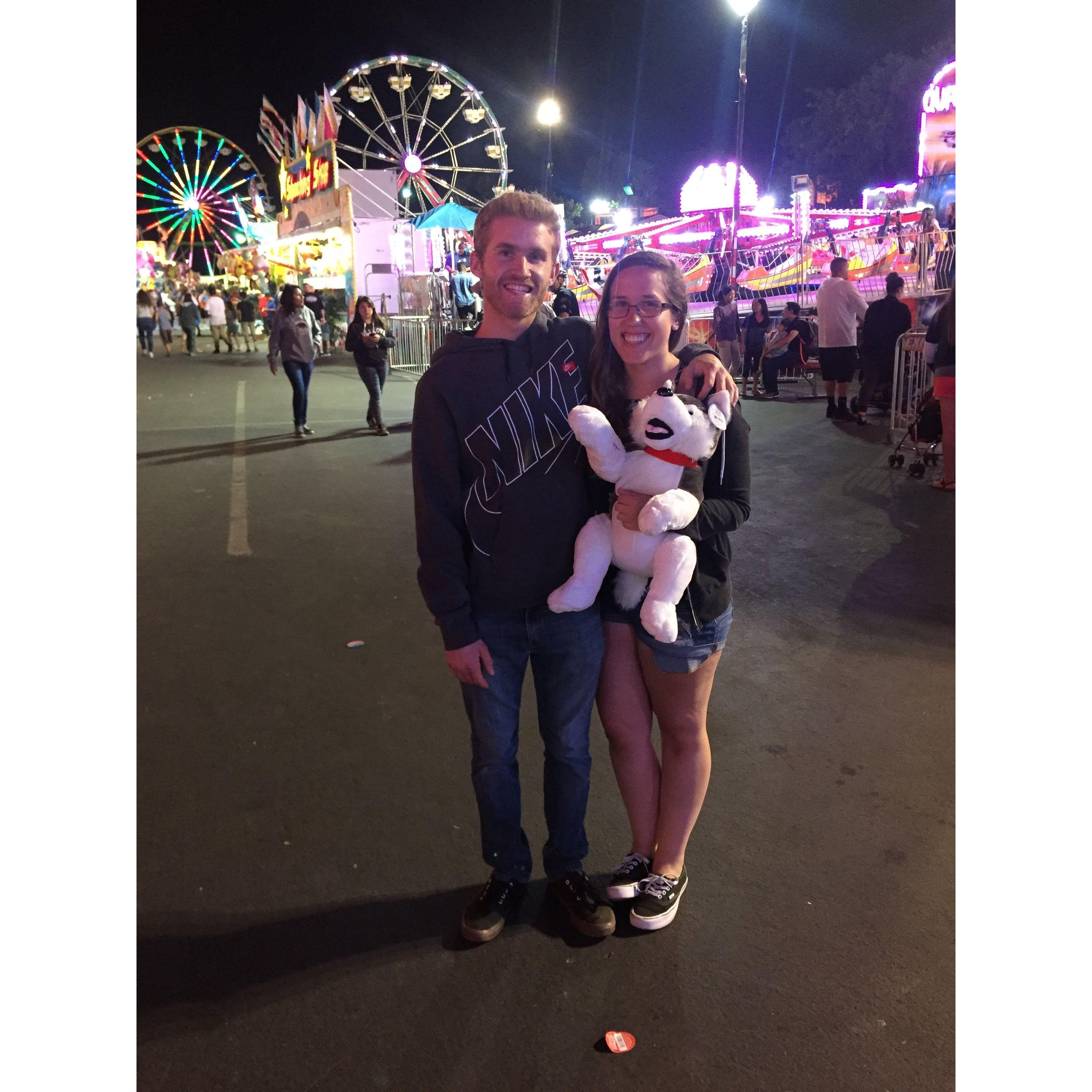 Our first time at the Alameda County Fair!