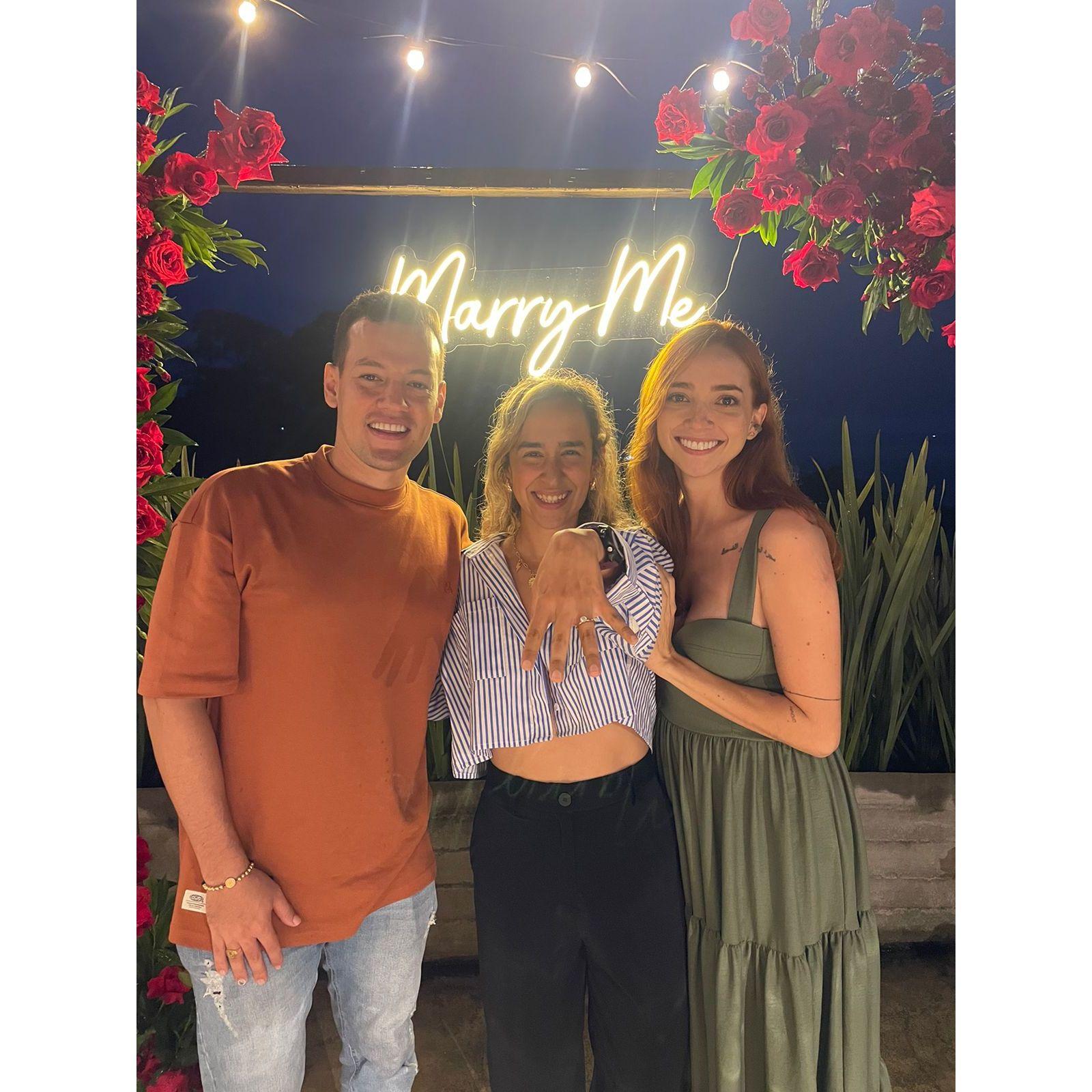 My bridesmaid! Mis damas de Honor.