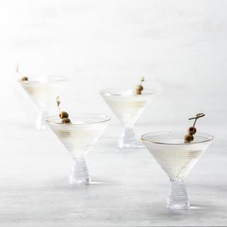 Jupiter Martini Glass, Set of 4