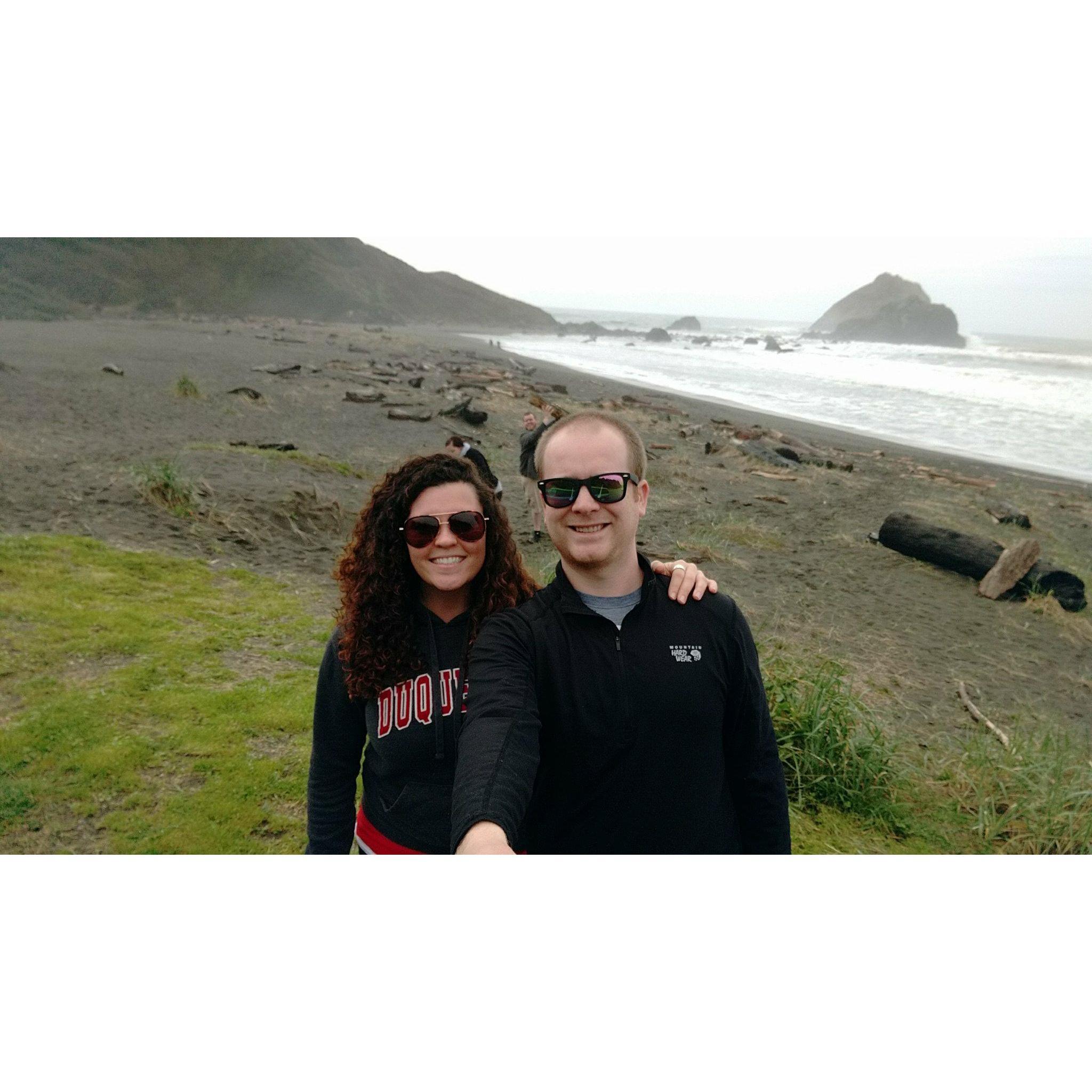Crescent City, California Highway 101 February 2016
