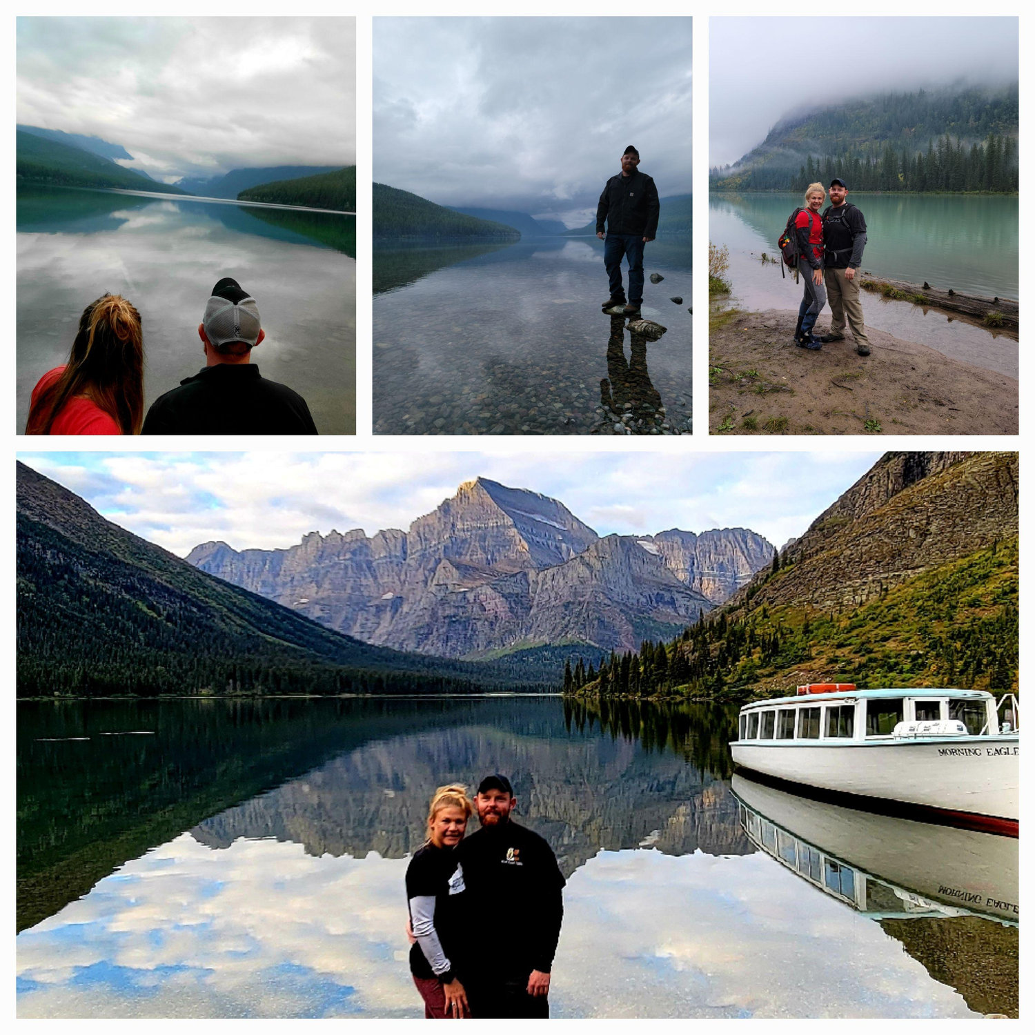 Lakes of Montana (Bowman lake, Avalanche Lake & Lake Josephine)