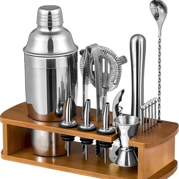 13-Piece Boston Cocktail Shaker Set