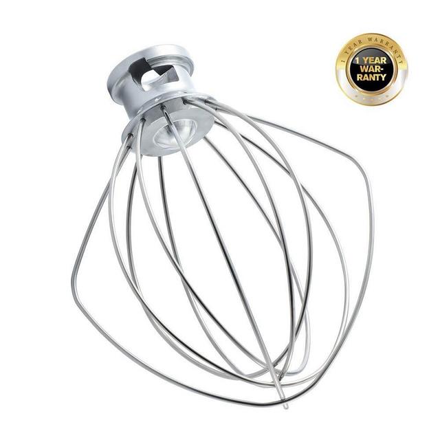 Wire Whip for KitchenAid Tilt-Head Stand Mixer Accessory Replacement, Egg Cream Stirrer, Cakes Mayonnaise Whisk，Whipping Egg White