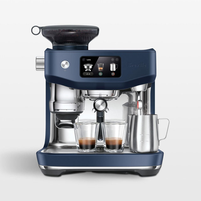 Breville ® Oracle ® Jet Automatic Espresso Machine in Damson Blue