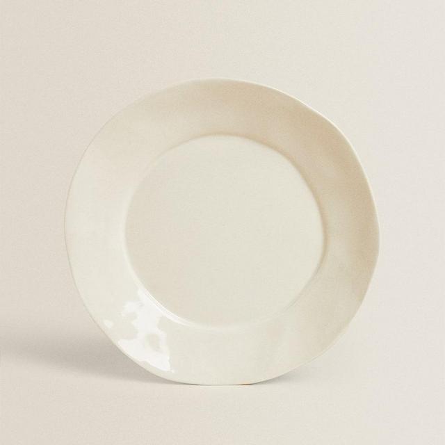 Zara Home Irregular Porcelain Dinner Plate