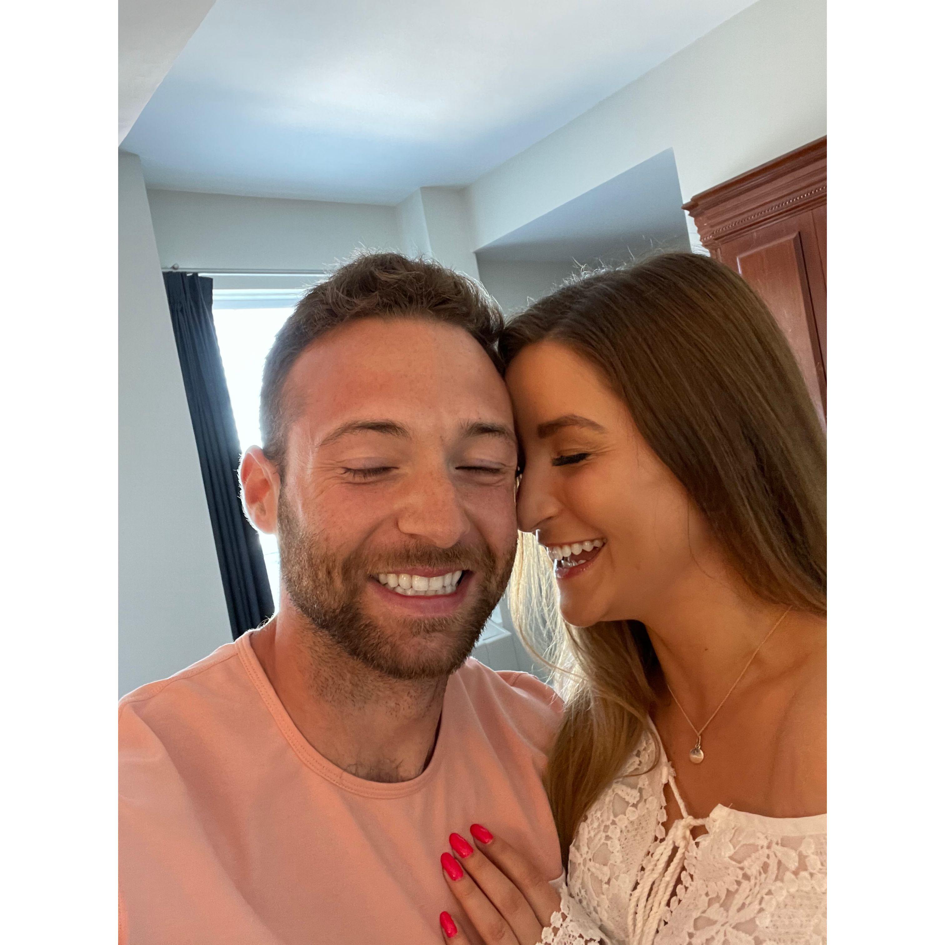 Lots of laughs for our first Anniversary in Newport.