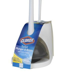 Clorox Toilet Plunger and Bowl Brush Combo Set with Caddy - Walmart.com