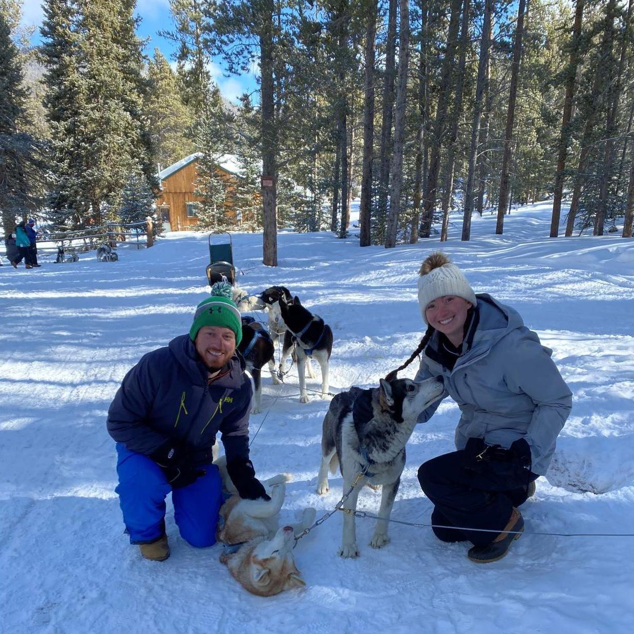 2.28.21 Dog sledding in Colorado!