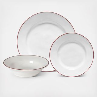 Beja 12-Piece Dinnerware Set with Pasta Bowl, Service for 4