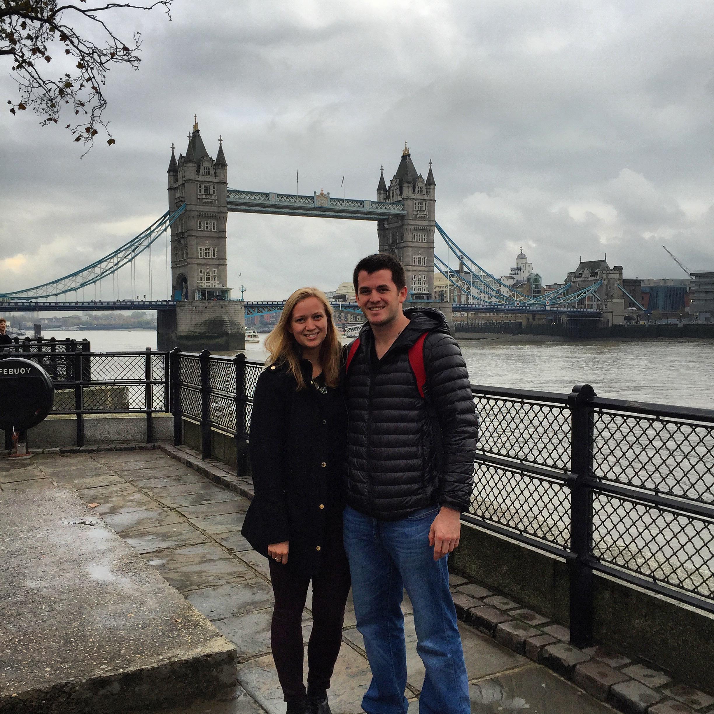 Sean fulfilled his dream of playing professional basketball in Europe, which allowed Charlotte to visit and travel with him. They traveled to beautiful Germany, England and Ireland.