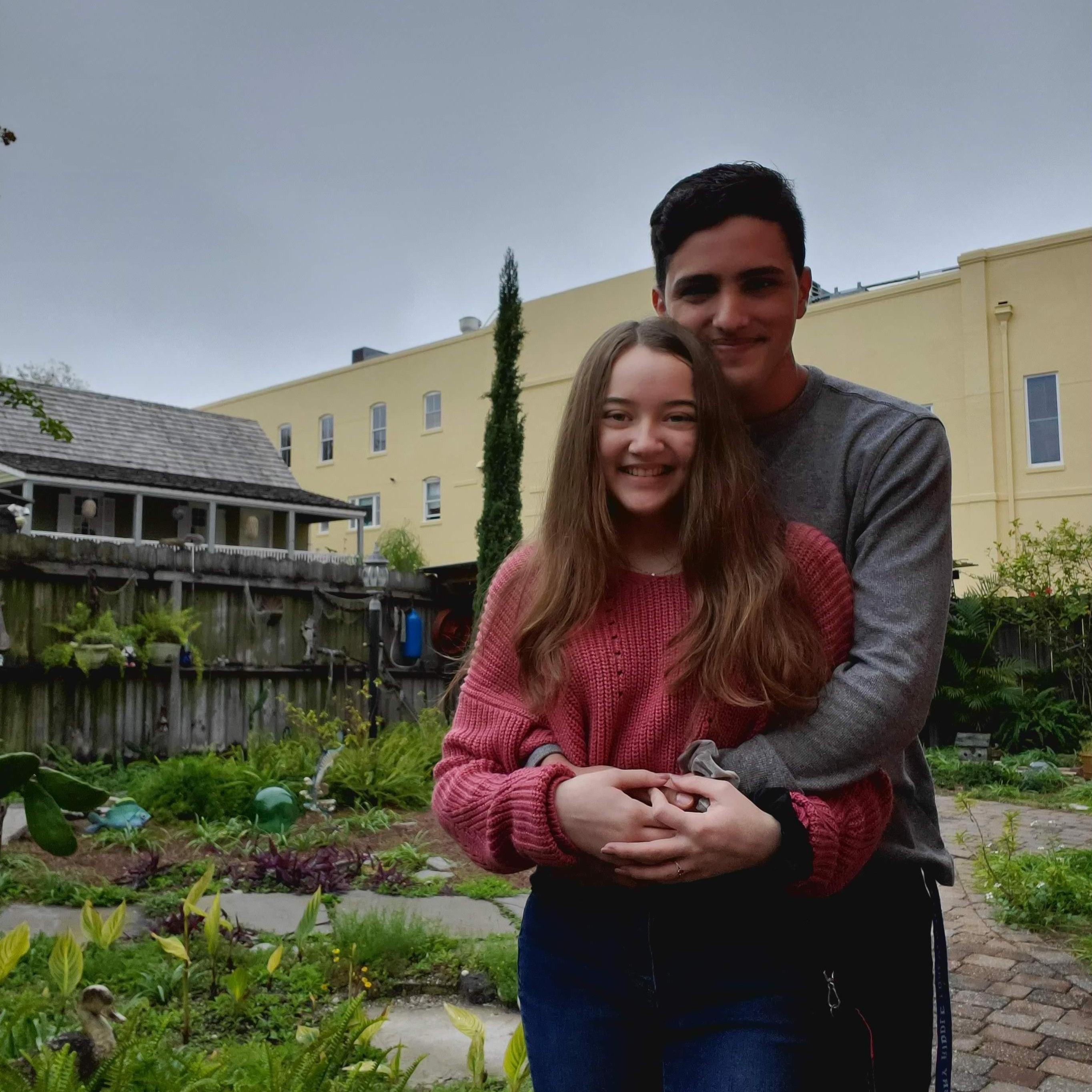 1 month together! (In St. Augustine, of course)