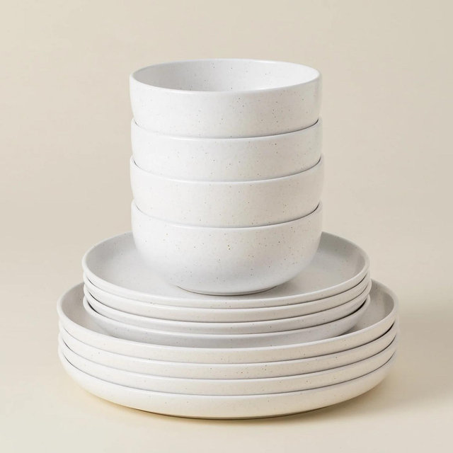 12-Piece Dinnerware Set with Bowl Pacifica, Casafina by COSTA NOVA