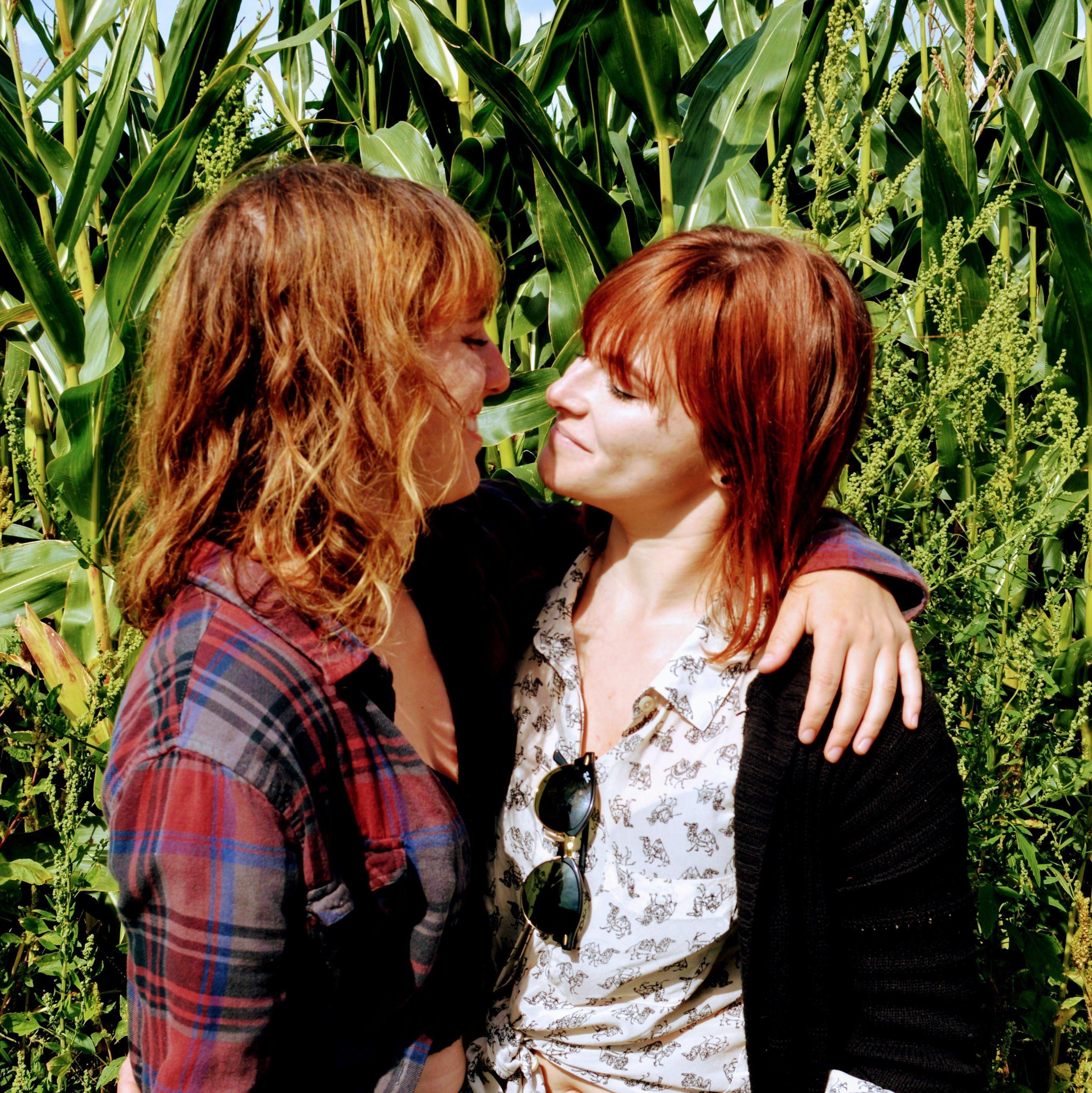 First time we traveled together. We went to Michigan and took this picture outside a cider brewery. We learned that we travel well together.