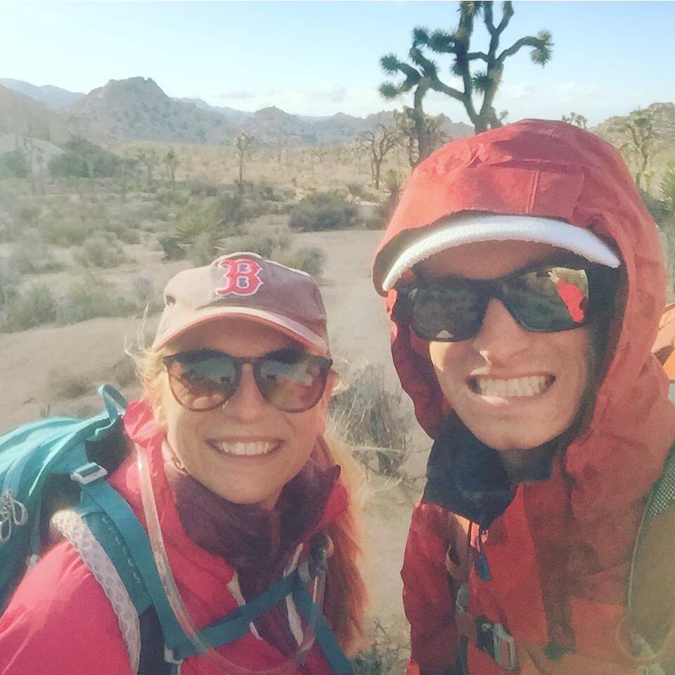 Rock climbing in Joshua Tree!