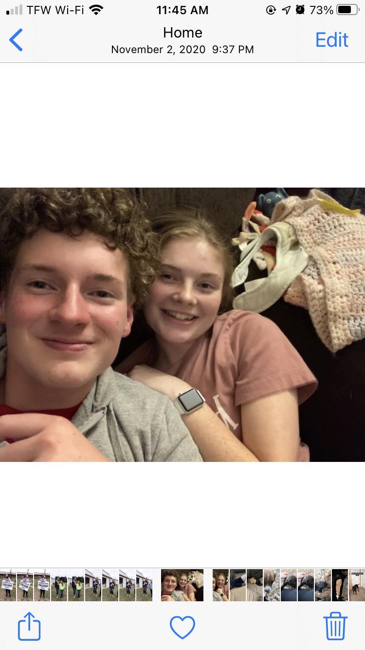 Our very first picture together