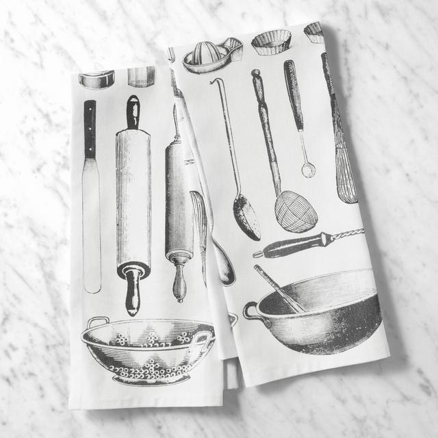 Kitchen Eessentials Tea Towels, Set of 2