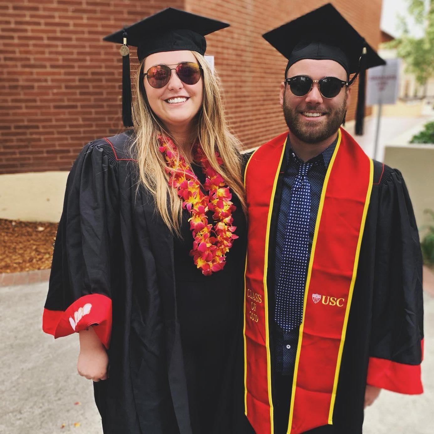 Graduating from USC together
