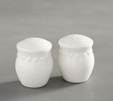 Emma Salt & Pepper Shakers-White