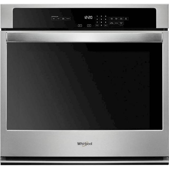 Whirlpool - 27" Built-In Single Electric Wall Oven - Stainless steel