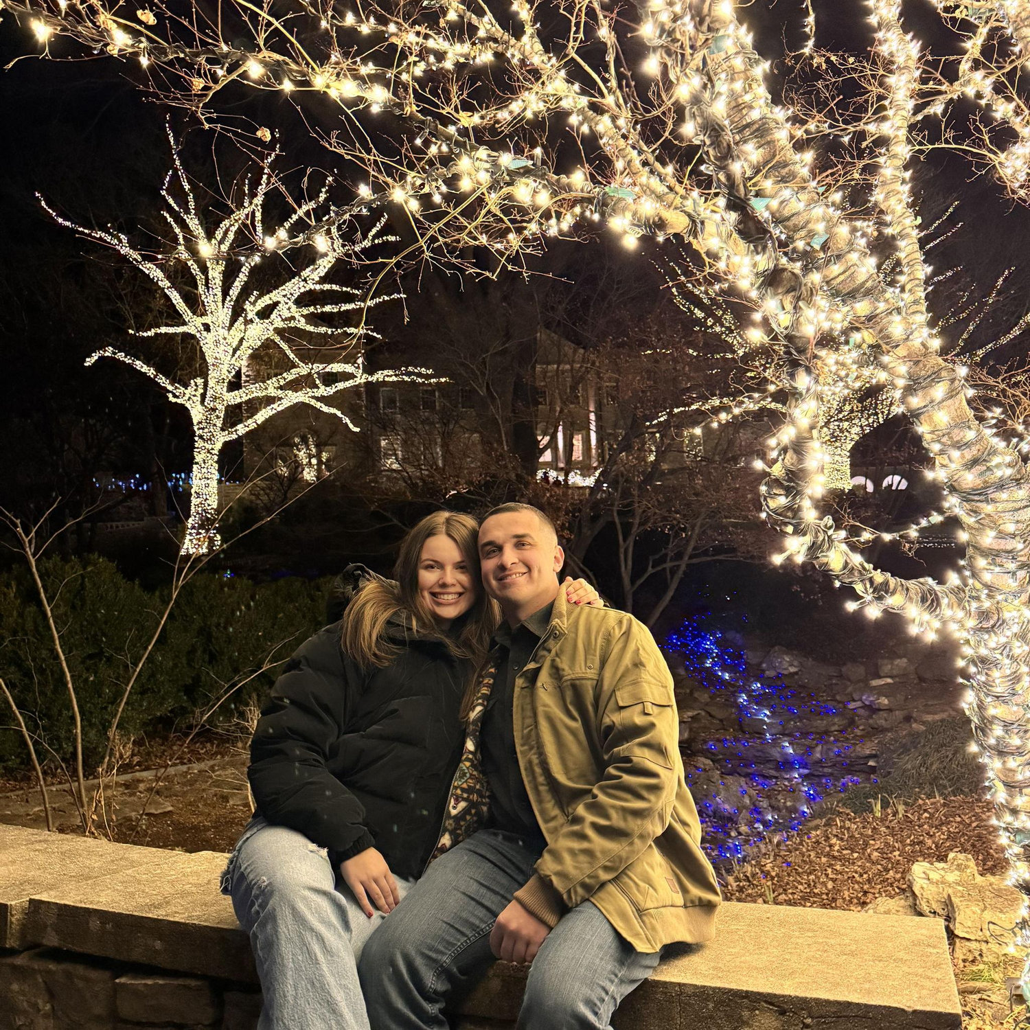 Right before we got ENGAGED!