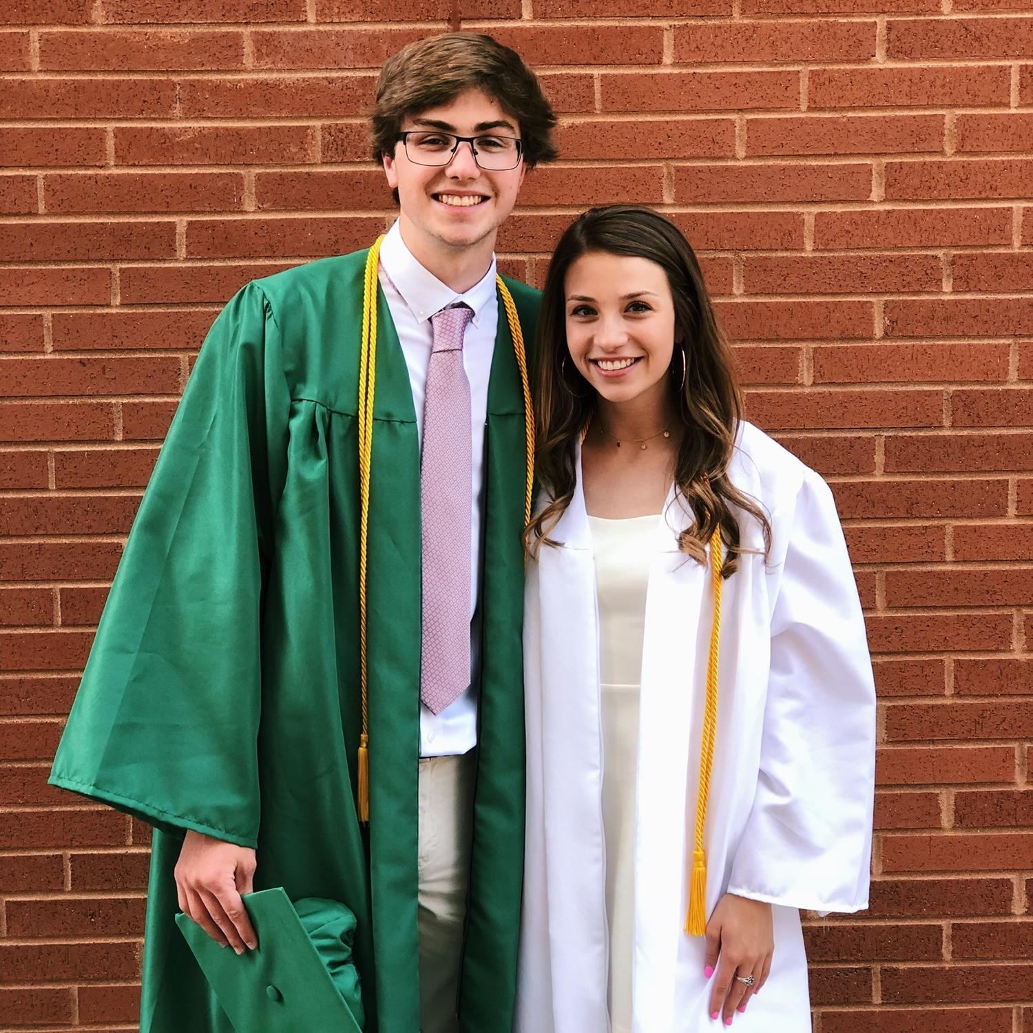 High school graduation, May 2019