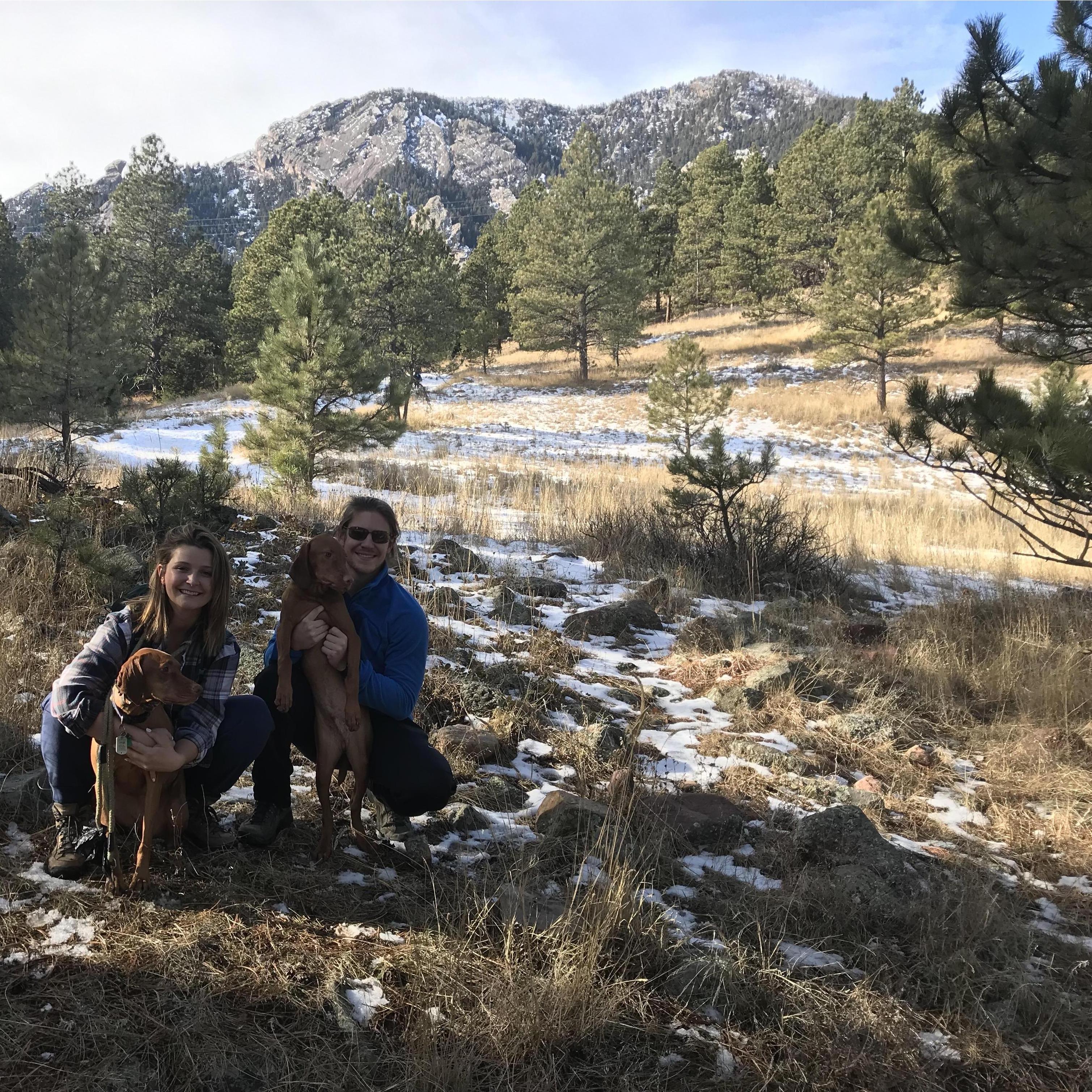First family photo of the 4 of us!