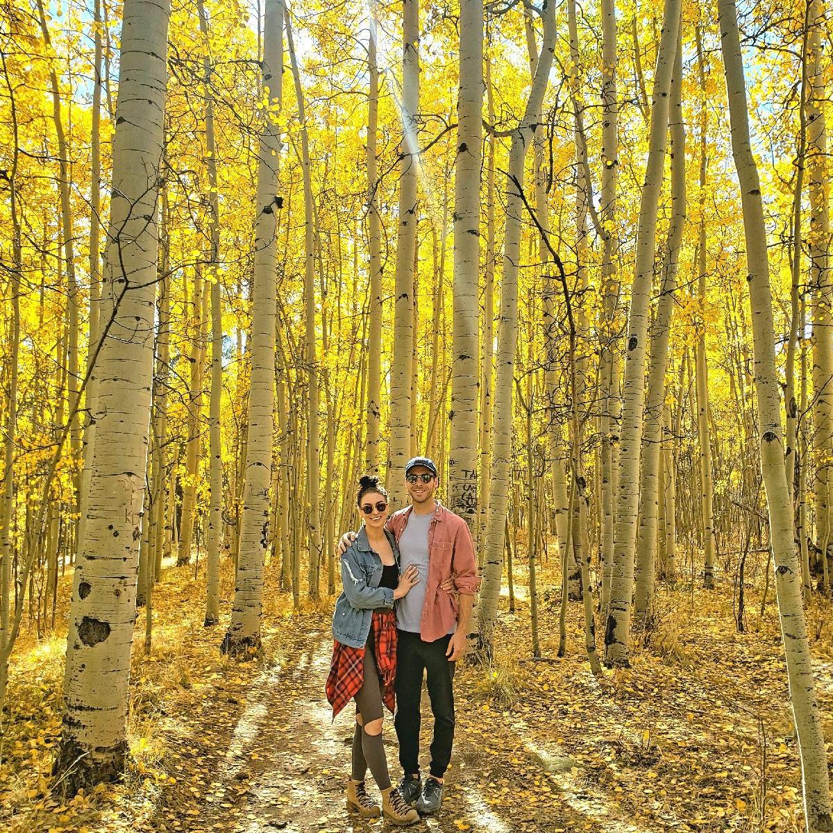 Leaf peeping on Kenosha Pass 🍂