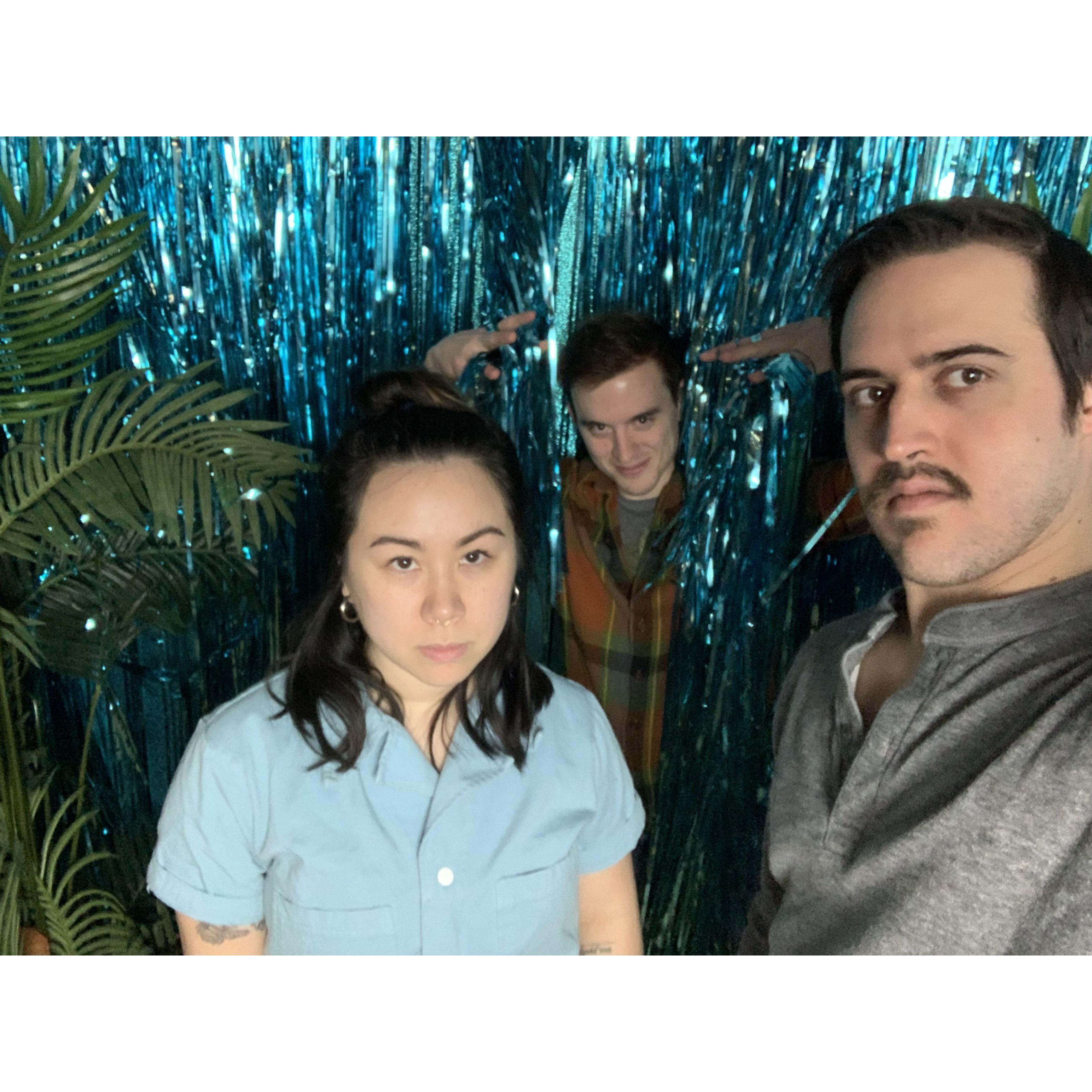 In our natural habitat.