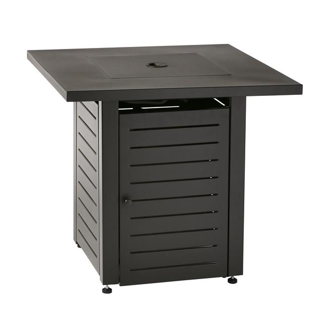 Mainstays 28in Square Gas Firepit