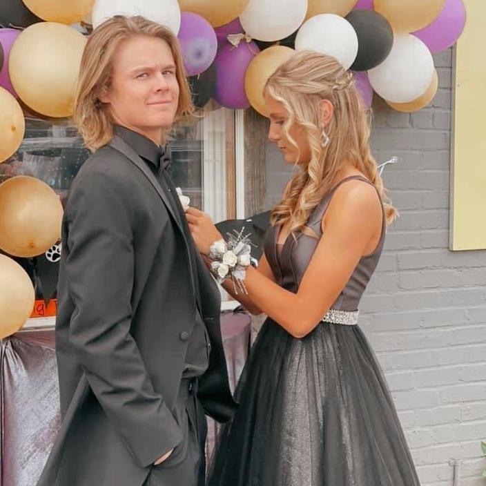 very first prom together!