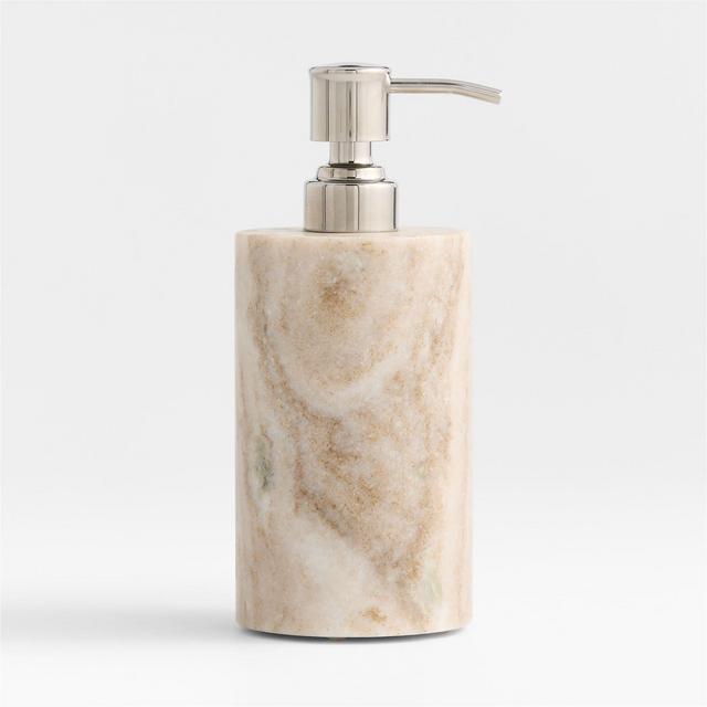Tuscan Beige Marble Soap Pump