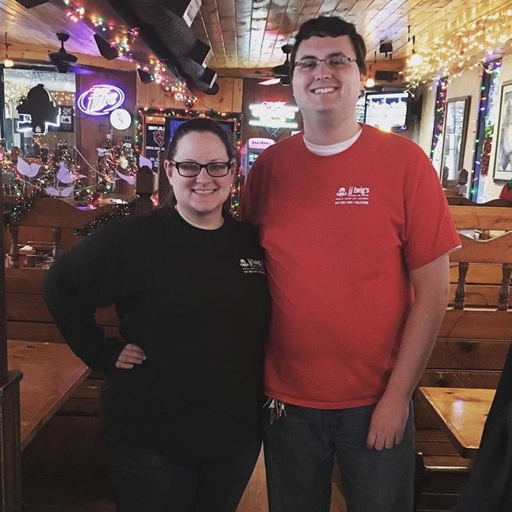 9 years working together at J.J. Twigs Pizza in Palatine