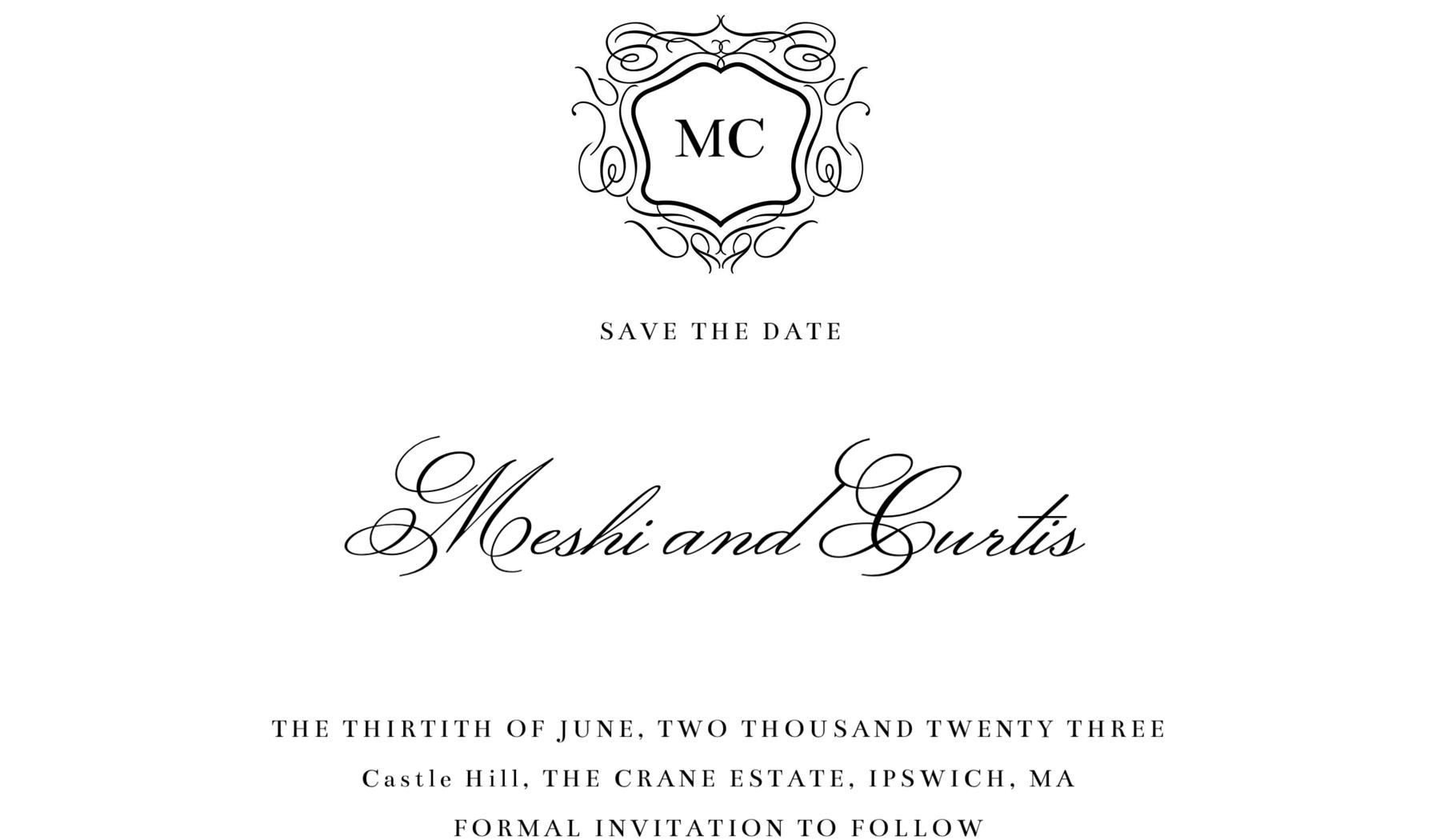 The Wedding Website of Meshi Davis and Curtis Campbell