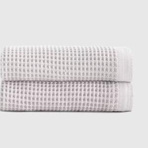 Organic Waffle Bath Towels (Set of 2)