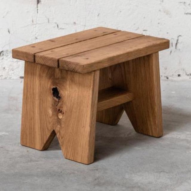 Step Stool- Oak