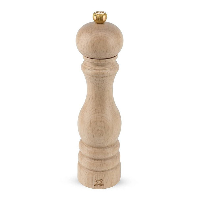 Peugeot - Peugeot - Paris Manual Salt Mill - Classic Adjustable Grinder - Beechwood, Natural