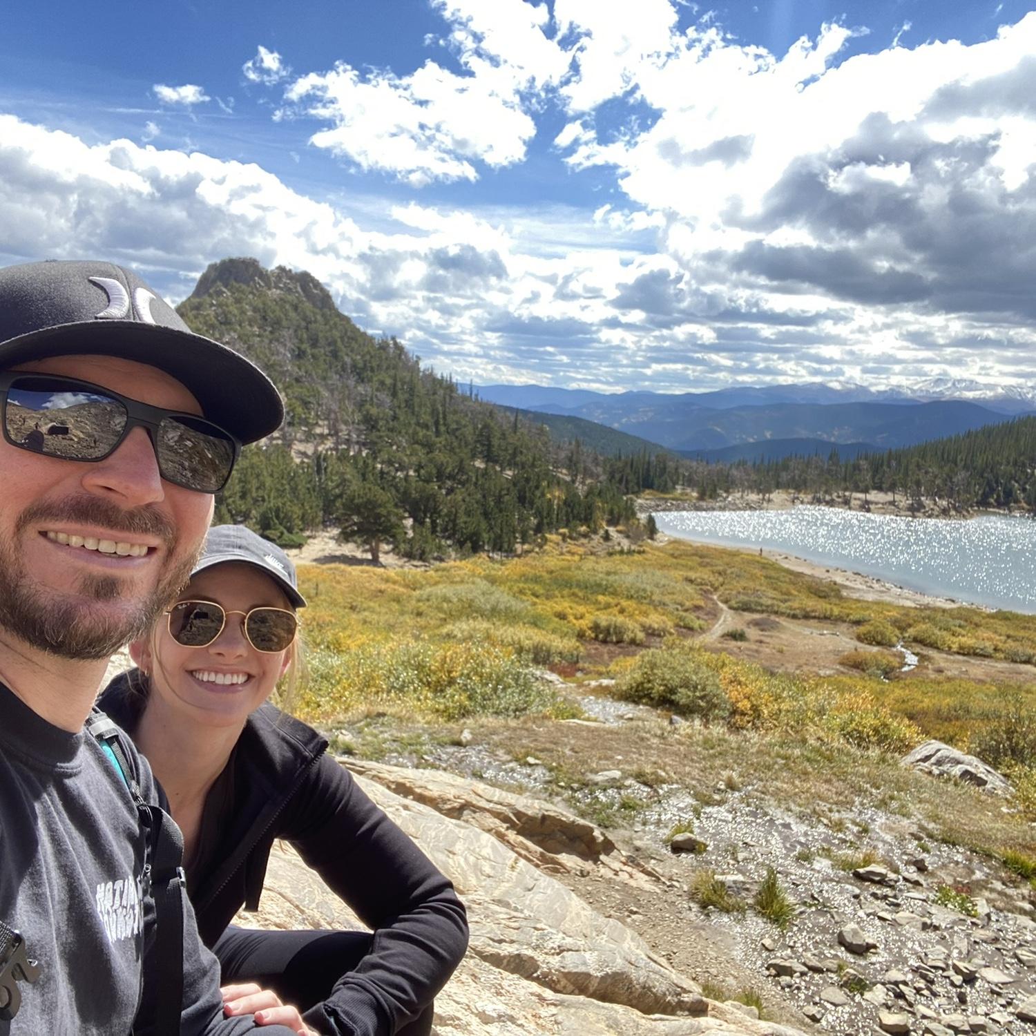 Stopped by St. Mary's on our way up to leaf peep around Vail