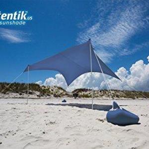 Otentik Beach SunShade - With Sandbag Anchors - The Original Sunshade since 2011