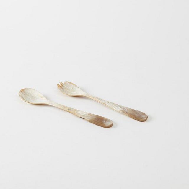 Horn Salad Servers - MARCH