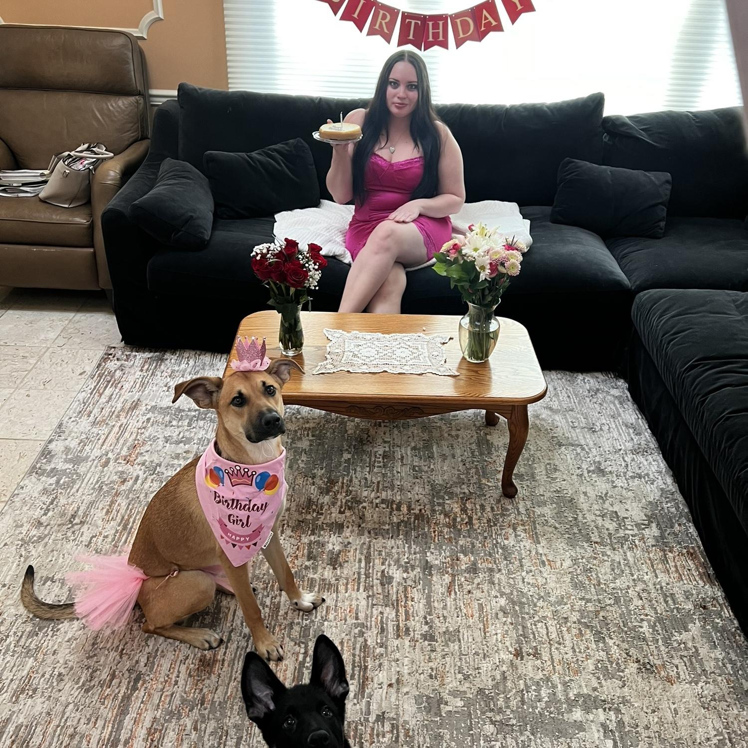 Celebrating Stella’s first birthday as a family hehe
