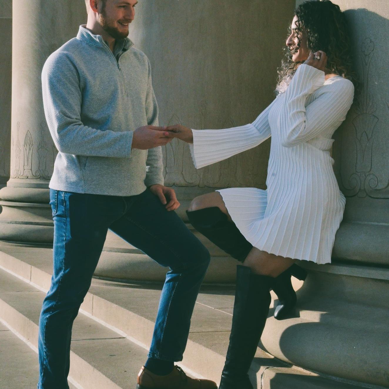 A lifetime of looks, glances, flirtations, and jokes. It means the world you took the time to look ~ The Van Dyke’s