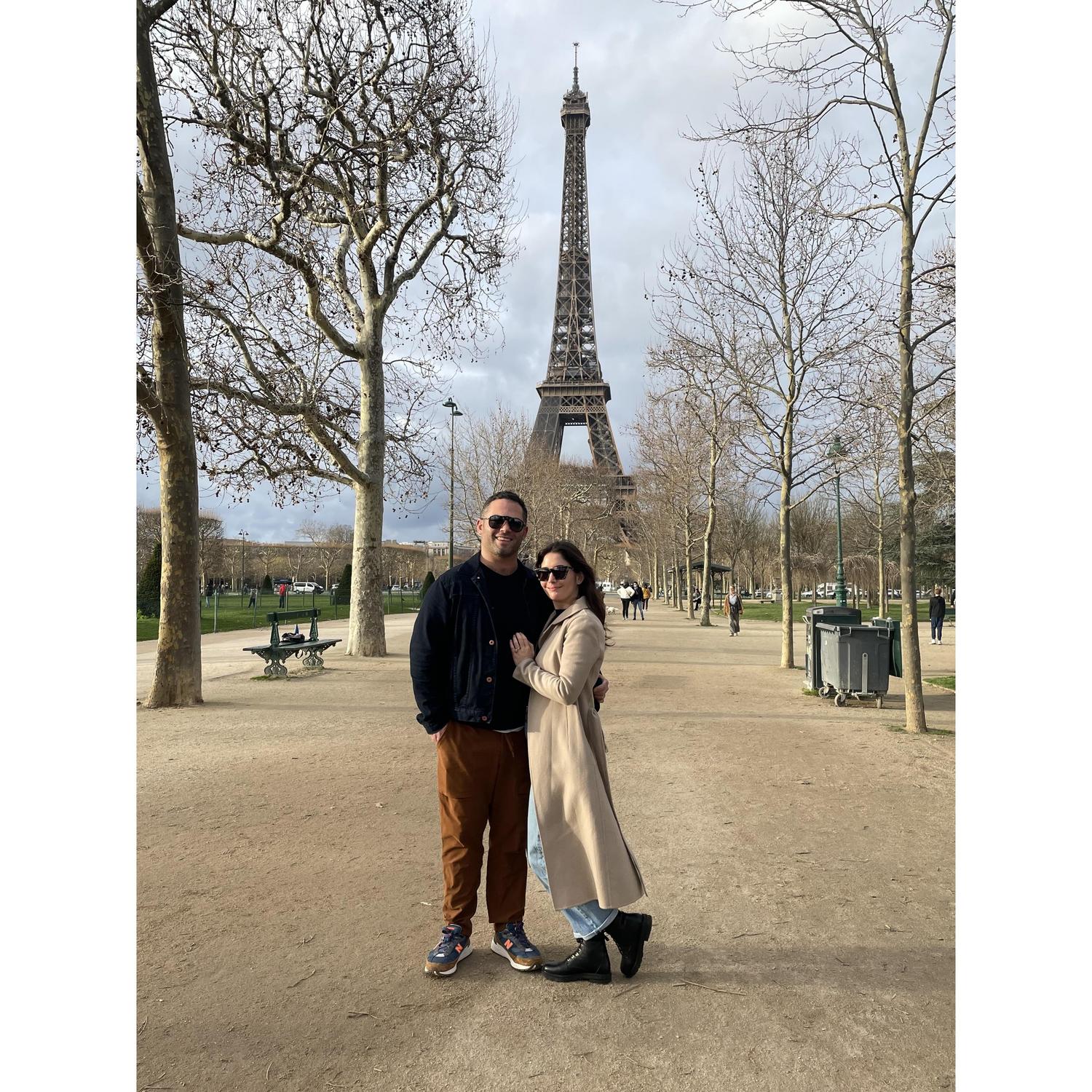 Not not in Paris.