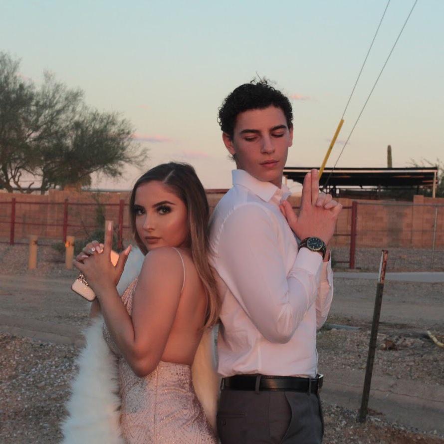 Our Senior year homecoming dance in 2018!